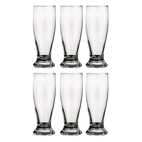 Nadir - Set 6 Vasos Cerveceros Munich De 300Ml Vidrio Cocina