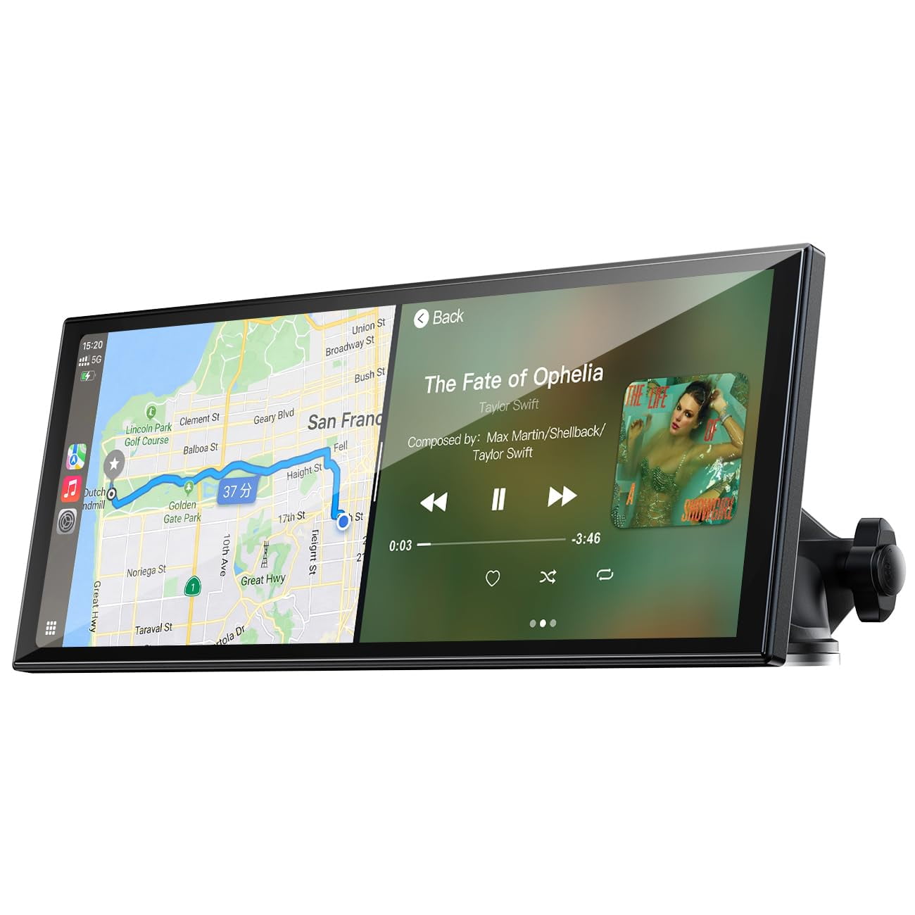 Pantalla Carplay Lamtto De 9,26" Con Pantalla Táctil Hd Inalámbrica
