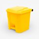 thumbnail image 1 of Basurero 30 Lts Pedal Central - Amarillo Mod 30K, 1 of 2