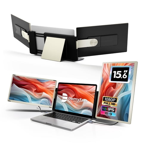 Domyfan Extensor De Pantalla 15.6"" Fhd Ips 120% Srgb