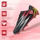 thumbnail image 3 of Botines de fútbol Vizari Bodega Firm Ground Youth, negro/rosa, talla 2, 3 of 3