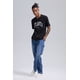 thumbnail image 4 of Polera Hombre Estampado Negro - ll, 4 of 4