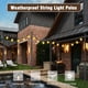thumbnail image 5 of Postes de luz AILBTON 3 m Pack de 8 para exteriores, metal, 5 of 7