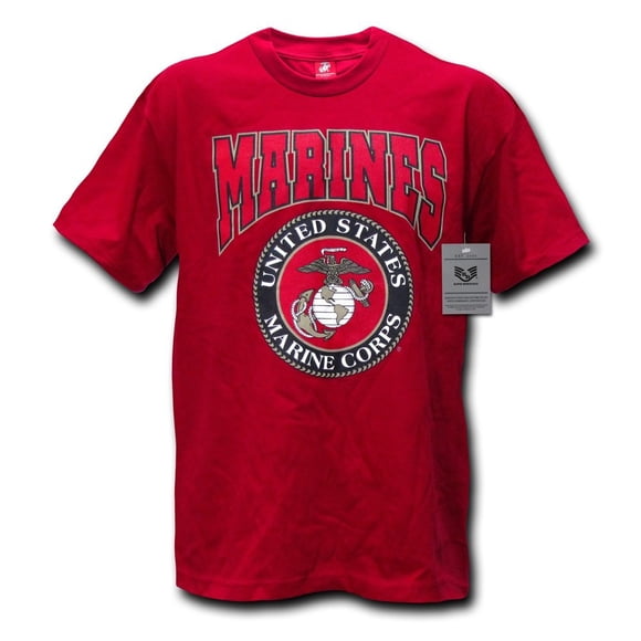 Camiseta Rapid Dominance Marines Classic Military Cardinal