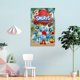 thumbnail image 4 of Los Pitufos Cuadro decorativo colgante - Arte de pared - Póster enmarcado - Decoración de pared - Regalos para familia, amigos y aficionados 40*60 cm, 4 of 6