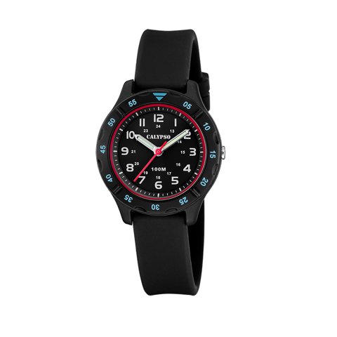 Reloj K5847/4 Calypso Negro Infantil Junior Collection
