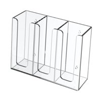 Magideal - Porta Cápsulas De Café, Dispensador De Vasos De Papel Desechables, Cocinas De Acrílico - Gadget - Stische - Regal - Einweg - Porta Vasos De Papel, Sop 3 Cuadrículas