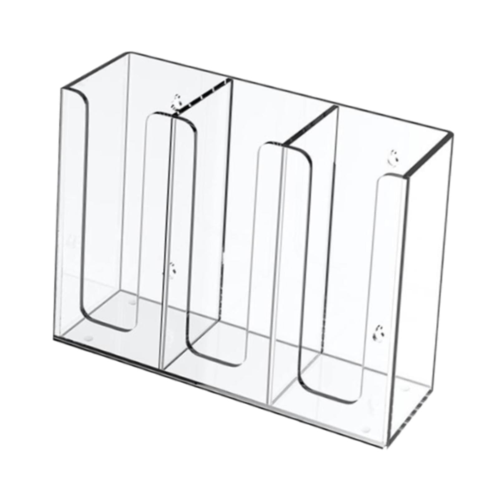 Magideal - Porta Cápsulas De Café, Dispensador De Vasos De Papel Desechables, Cocinas De Acrílico - Gadget - Stische - Regal - Einweg - Porta Vasos De Papel, Sop 3 Cuadrículas