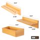 thumbnail image 2 of Estante de hierro para destornilladores, martillos y alicates – Organizador de herramientas Iron Forge Tools para montaje en pared, madera, 2 of 5