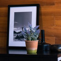 Vadell Home - Mini Lavanda Morada De 25 Cm Con Macetero