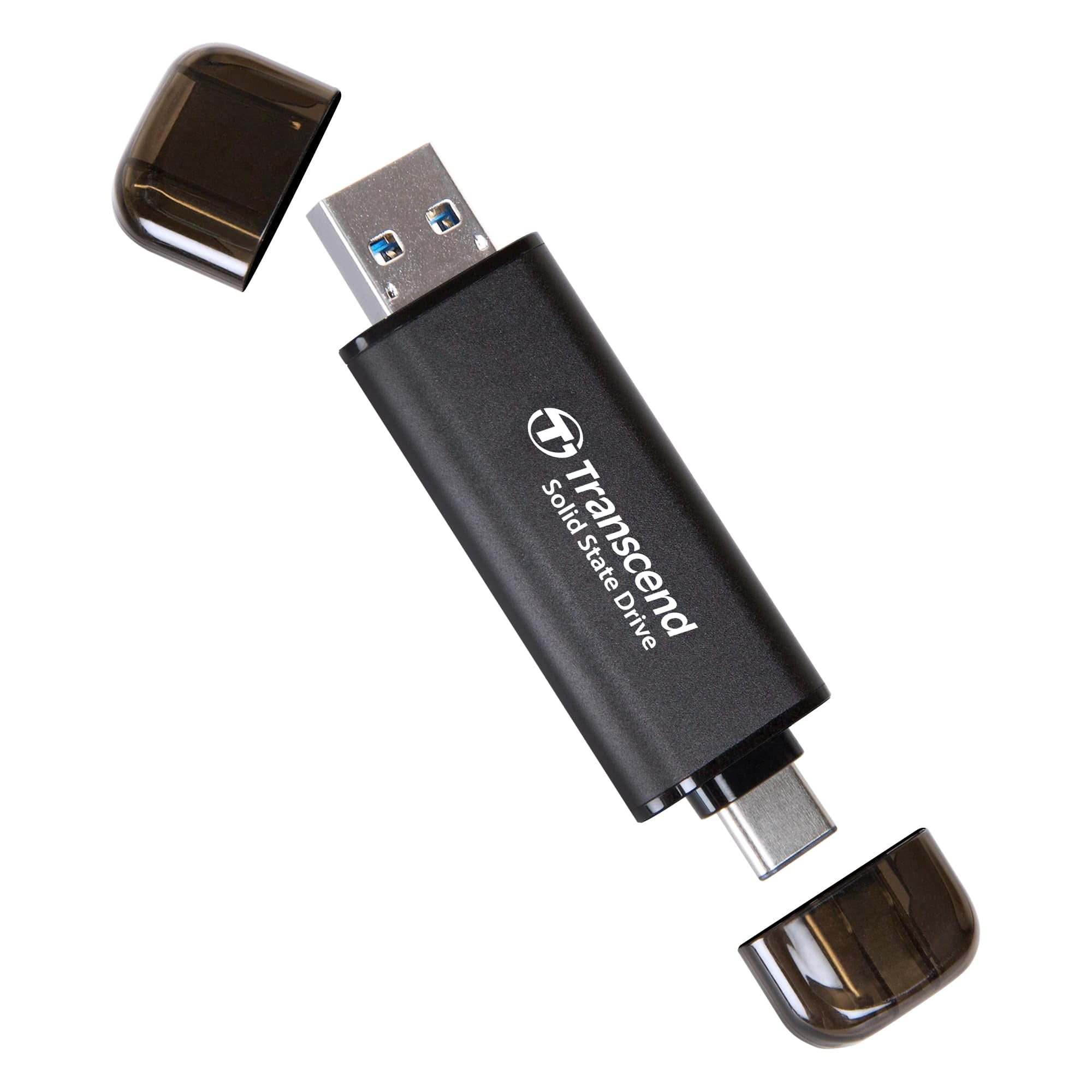 Ssd Externo Transcend Usb 3.2 Gen 2 De 256 Gb Para Iphone, Ipad Y Mac