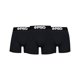 thumbnail image 1 of Calzoncillos tipo bóxer PSD para hombre, algodón negro, 3 unidades, que absorben la humedad, 1 of 9