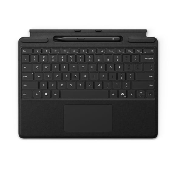Teclado Microsoft Surface Pro con Slim Pen Bundle 2, color negro