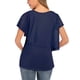 thumbnail image 3 of Camiseta de maternidad para mujer, de cuello redondo, de color liso, de gasa, informal, de verano, de manga corta, 3 of 8