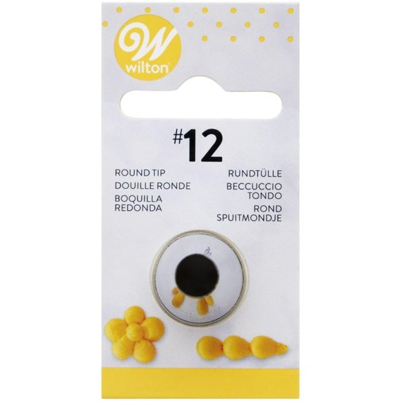 Boquilla Wilton #12 de Acero Inoxidable