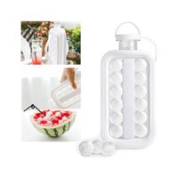 Click Ventas - Hielera Molde De Cubos De Hielo Botella Portátil