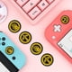 thumbnail image 4 of 4 PCS Tapas para Joystick de Controlador para Switch/Switch Lite/Switch OLED, Cubiertas para Botones de Palanca Analógica, Lindas Tapas para Joystick para Controladores Joycon, 4 of 7