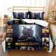 thumbnail image 1 of Star-Wars Yo-da 3 Pcs Comforter Set with 2 Pillowcases,Star-Wars Yod-a Bedding Set Sheet Set for Kids Adults,All Season Lightweight, 1 of 5