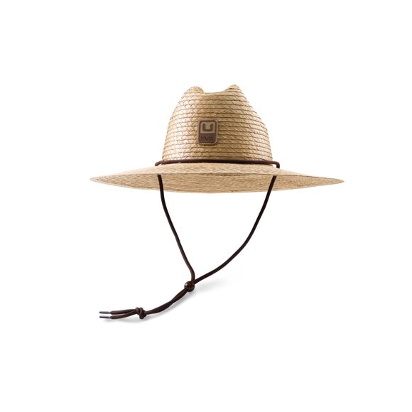 Sombrero HUK Plegable de Paja de Palma Marrón Talla Única