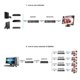 thumbnail image 4 of Extensor, receptor y transmisor HDMI XtremPro 61023 negro, 4 of 5