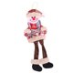 thumbnail image 5 of navidad decoración de vacaciones pierna larga mu?eca de peluche adornos de navidad mu?eco de nieve, 5 of 5