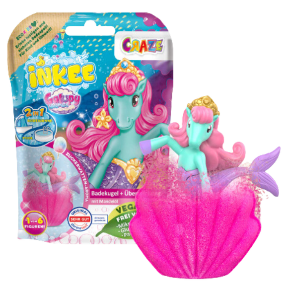 Craze Inkee Bomba+Surprise para Baño Galupy Mermaid Vegan