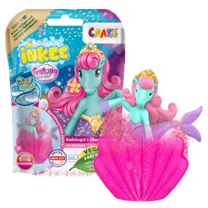Craze Toys - Craze Inkee Bomba+Surprise Para Baño Galupy Mermaid Vegan