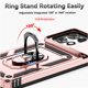 thumbnail image 5 of Funda Resistente Anillo Soporte Motorola Moto G Power 5G 2025 Privacidad Cámara Montaje Magnético Oro rosa, 5 of 6
