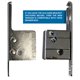 thumbnail image 4 of Soporte de fijación para corredera de cajón Drawer Box Slide Runner Rok Hardware Harn Impaz, 4 of 8