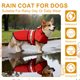 thumbnail image 4 of Impermeable para Perros Uxcell, Chaqueta Impermeable para Mascotas con Agujero para Correa con Capucha, (Amarillo, XS), Destinado para Cachorros, 4 of 7