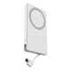 thumbnail image 2 of Batería Portátil onn 5000mAh USB-C MagAttach Blanca, 2 of 3