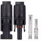 thumbnail image 3 of 10-100 pares de conectores solares MC4 + cable de acoplamiento de enchufe de 2,5-6 mm²; 10/20 pares de conectores solares para sistema solar con conector de cable impermeable MC5, 3 of 5