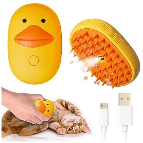 Genérico - Cepillo Con Vapor Para Limpieza Y Masajes Para Mascotas Amar