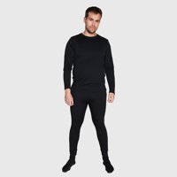 Jayson - Primera Capa Mix Polera Y Pantalón Hombre Negro S