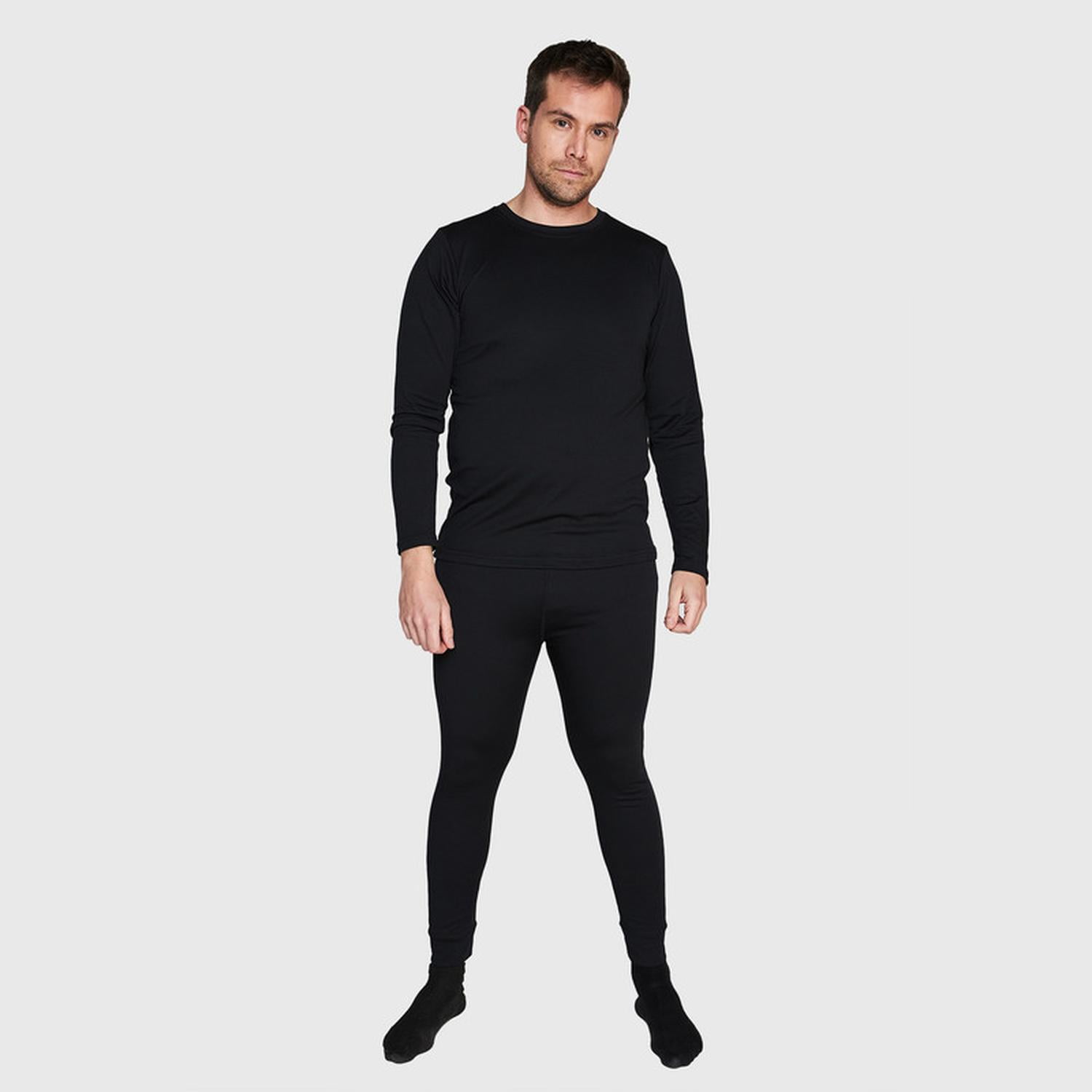 Jayson - Primera Capa Mix Polera Y Pantalón Hombre Negro S