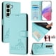 thumbnail image 1 of Funda tipo cartera FOXDOCK para infinix Hot 50 4G con soporte, ranuras, RFID, diseño de gato, 1 of 5