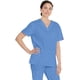 thumbnail image 5 of Cepillo Scrub Top Dickies unisex con cuello en V, azul, talla pequeña, 5 of 7