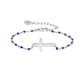 thumbnail image 1 of Brazalete cruz religiosa de plata de ley, 1 of 2