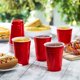 thumbnail image 3 of Vasos rojos desechables de plástico GUSTO 530 ml, paquete de 100, 3 of 7