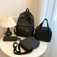 thumbnail image 2 of 4Pcs Large Capacity Primary School Junior High School Students Shoulder Backpacks Large Capacity Knapsacks Waterproof Book Bags, 2 of 3