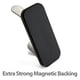 thumbnail image 4 of Gancho doble magnético para abrigo Officemate Magnet Plus negro/blanco, 4 of 7
