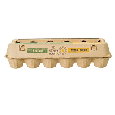 Huevo Extra Color 12 Un 12 Un Santa Marta