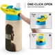thumbnail image 4 of El Valle Robado Botella de Agua con Tapa Pop Top de Un Toque, Acero Inoxidable, a Prueba de Fugas, para Deportes, Botella Infantil azul 12 oz, 4 of 6