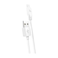 Cable Hoco Tipo C X1 1M Carga Rápida Blanco