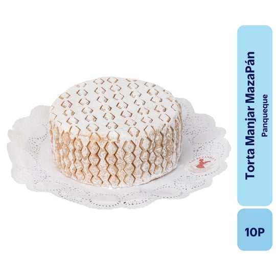 Torta Panqueque Manjar Mazapán 10p 1 Un Las Bezanilla