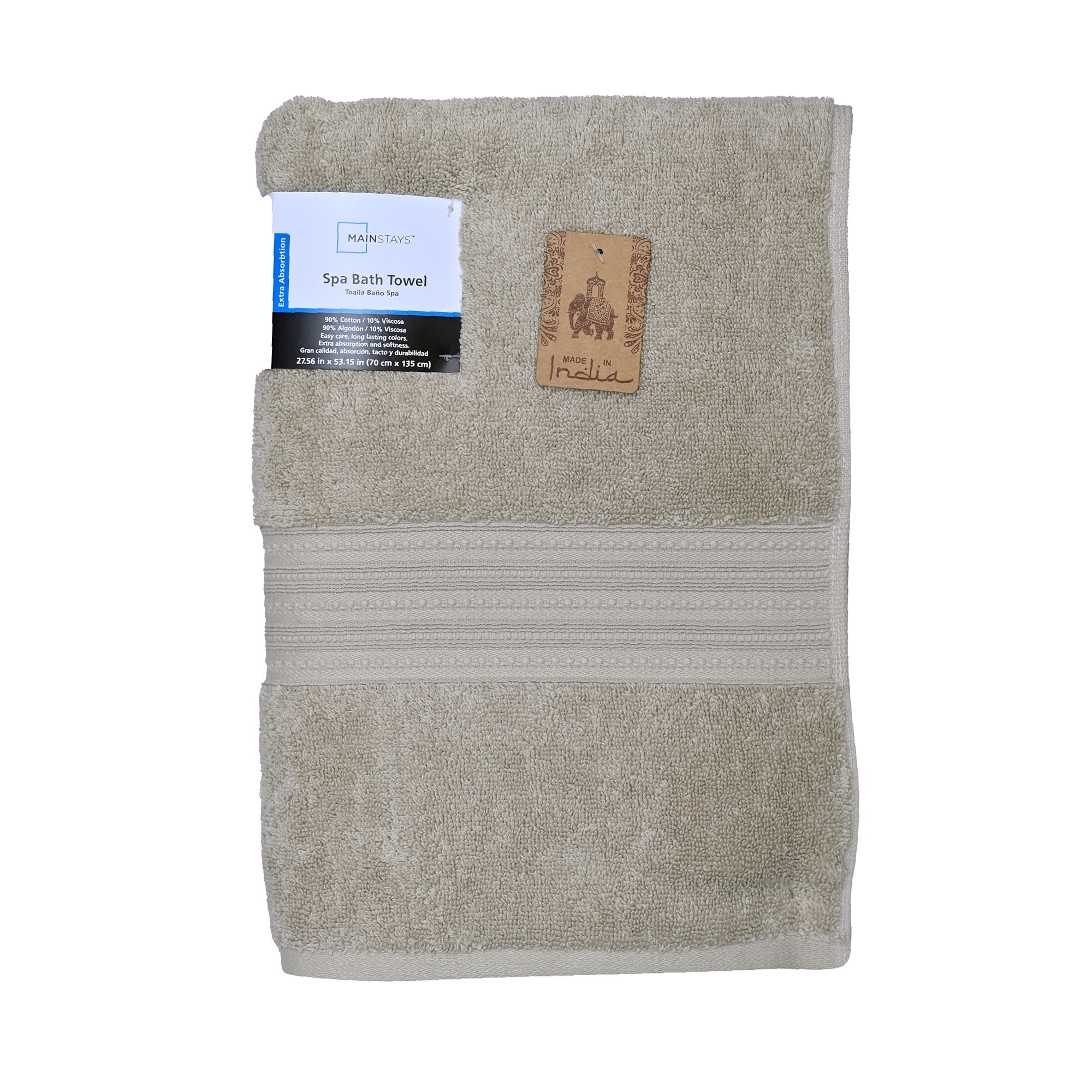 Mainstays - Toalla Baño Spa Gris