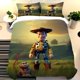 thumbnail image 1 of Toy Story Buzz Lightyear Bed Set,3D Printing Cartoon Bedding Set,For Kids Adult Girls Boys Bed Sheets, 1 of 5