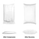 thumbnail image 5 of Paquete de 2 almohadas de cama EIUE Hotel Collection Queen Size, 5 of 5