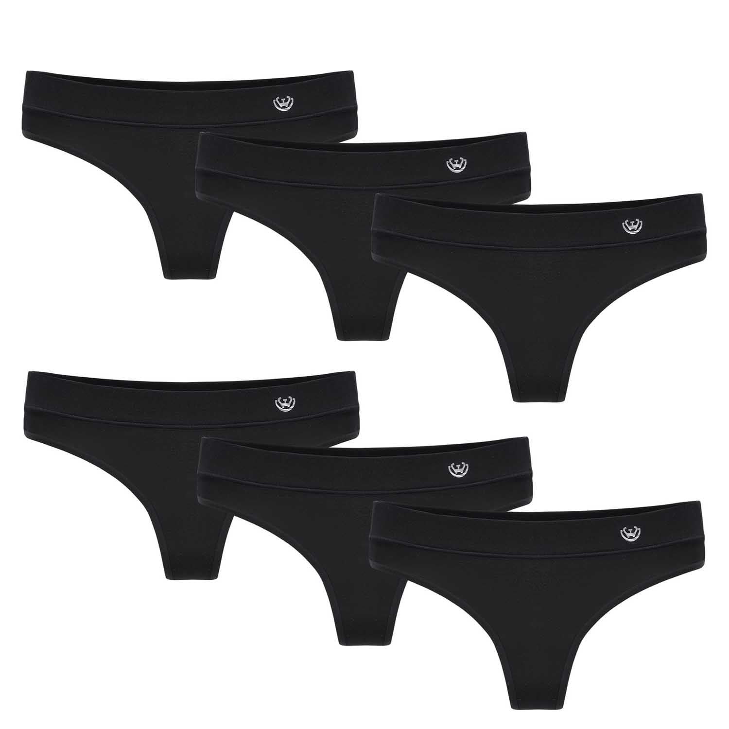 Giovacchino - Pack De 6 Calzones Colaless Algodón Mujer