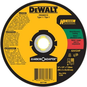 Dewalt - Muela Abrasiva Dwa8021D 35 56 X 3 175 X 2 54 Cm 20 Mm